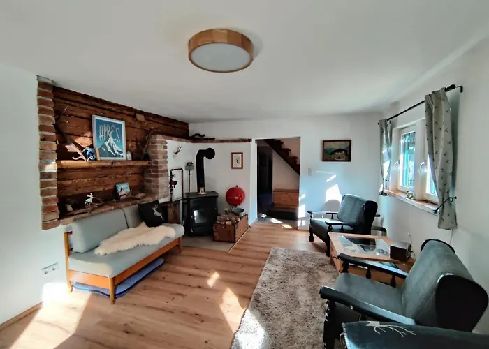 Idyllic Mountain Huette -gesaeuse Nationalpark