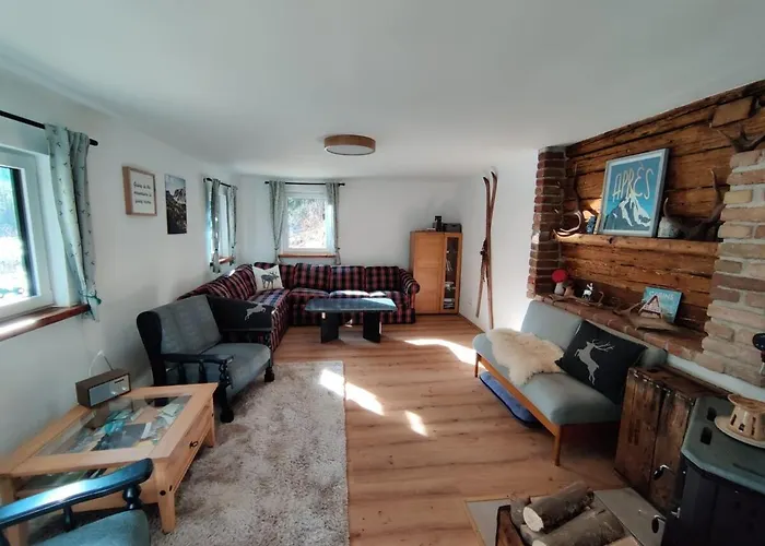 Idyllic Mountain Huette -gesaeuse Nationalpark بيت للعطل